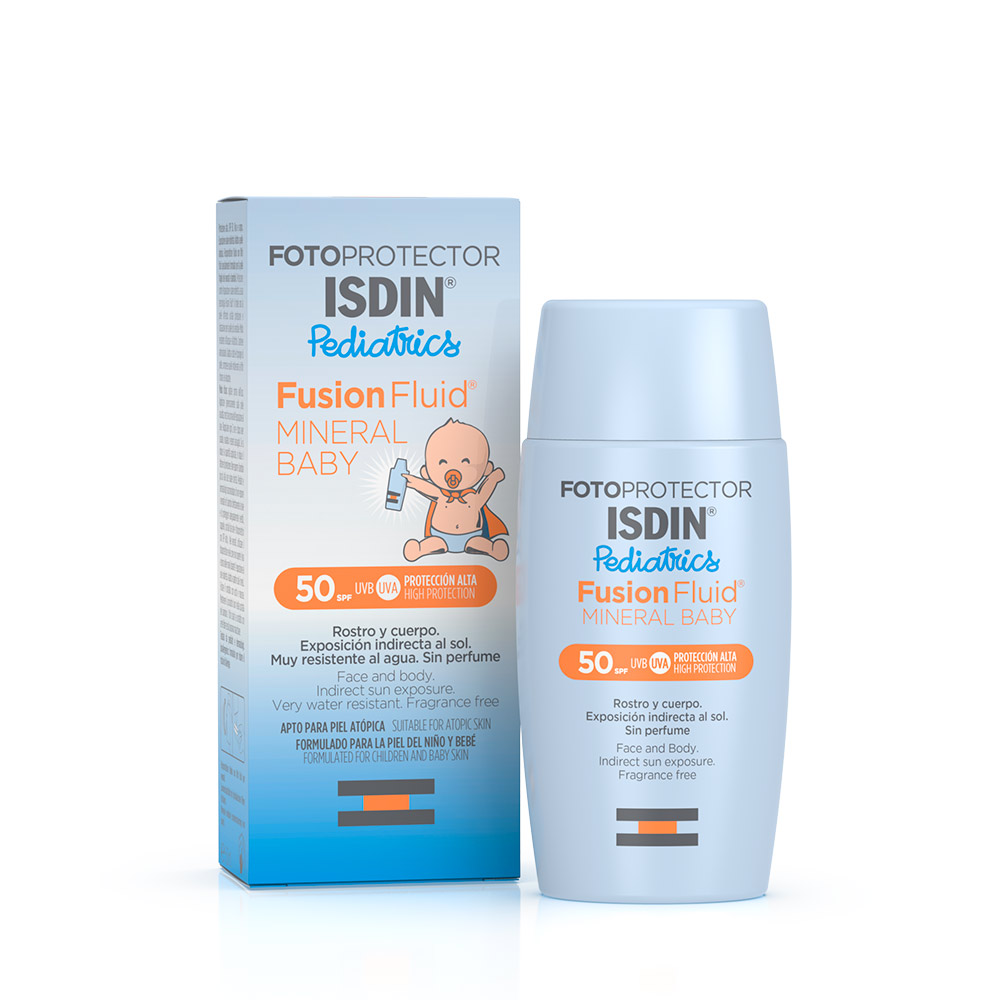 ISDIN Fotoprotector Pediatrics Fusion Fluid Mineral Baby Spf50+ 50ml