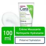 CeraVe Crème Moussante Nettoyante Hydratante Peau Normale à Sèche | 100ml