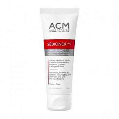 ACM SEBIONEX TRIO CREME APAISANTE ANTI IMPERFECTION 40 ML