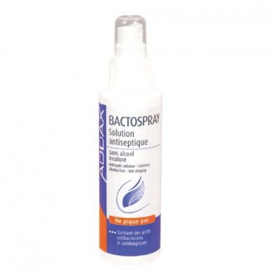 ADDAX BACTOSPRAY SOLUTION ANTISEPTIQUE 125 ML