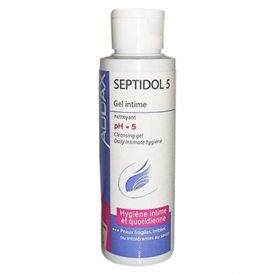 ADDAX SEPTIDOL 5 GEL INTIME NETTOYANT 125ML