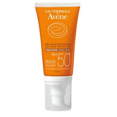 AVENE SOLAIRE CREME TEINTEE 50+ 50ML