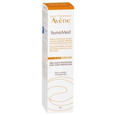 AVENE SOLAIRE SUNSIMED TRES HAUTE PROTECTION PEAUX SENSIBLES UVA/UVB 80 ML