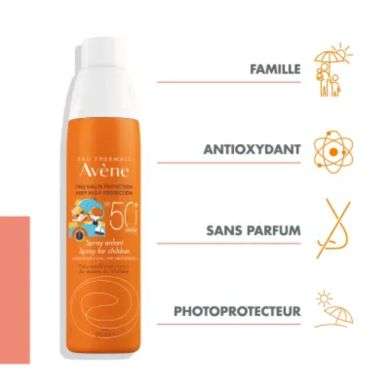 AVENE SPRAY ENFANT SPF 50 200 ML