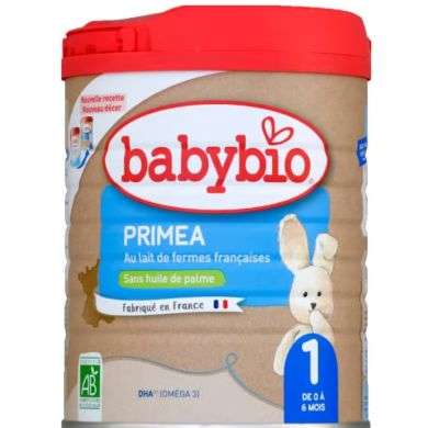 BABYBIO PRIMEA 1 DE 0 A 6 MOIS