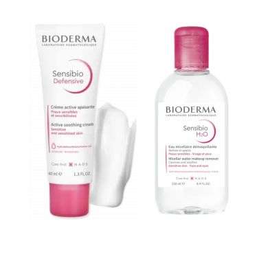 BIODERMA DUO APAISANT SENSIBIO DEFENSIVE + SENSIBIO H2O
