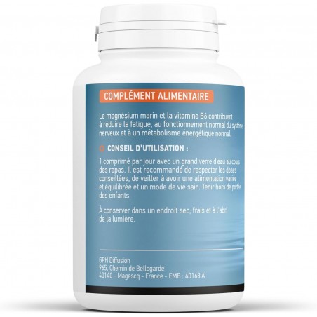 GPH DIFFUSION Magnésium Marin 548 mg | 200 comprimés