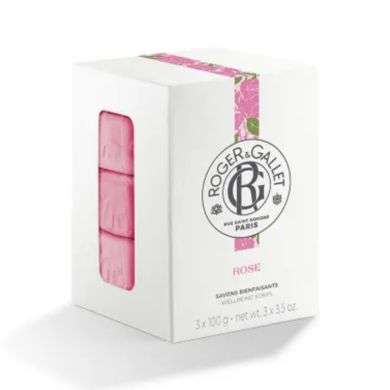 ROGER ET GALLET SAVONS BIENFAISANTS 300G ROSE